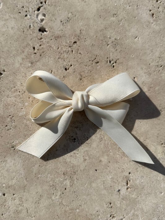 Eloise Bow - ivory